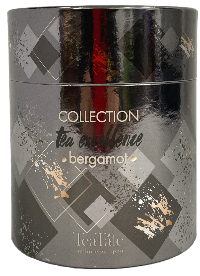 Earl Grey | Чай черный коллекция "Exellence" с бергамотом в тубусе, листовой