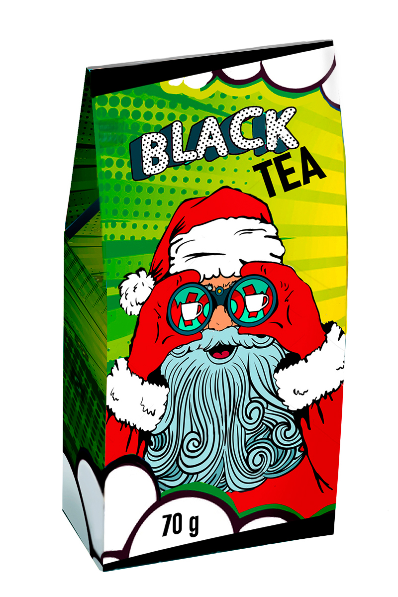 Дед Мороз | Чай черный коллекция "С праздником", листовой