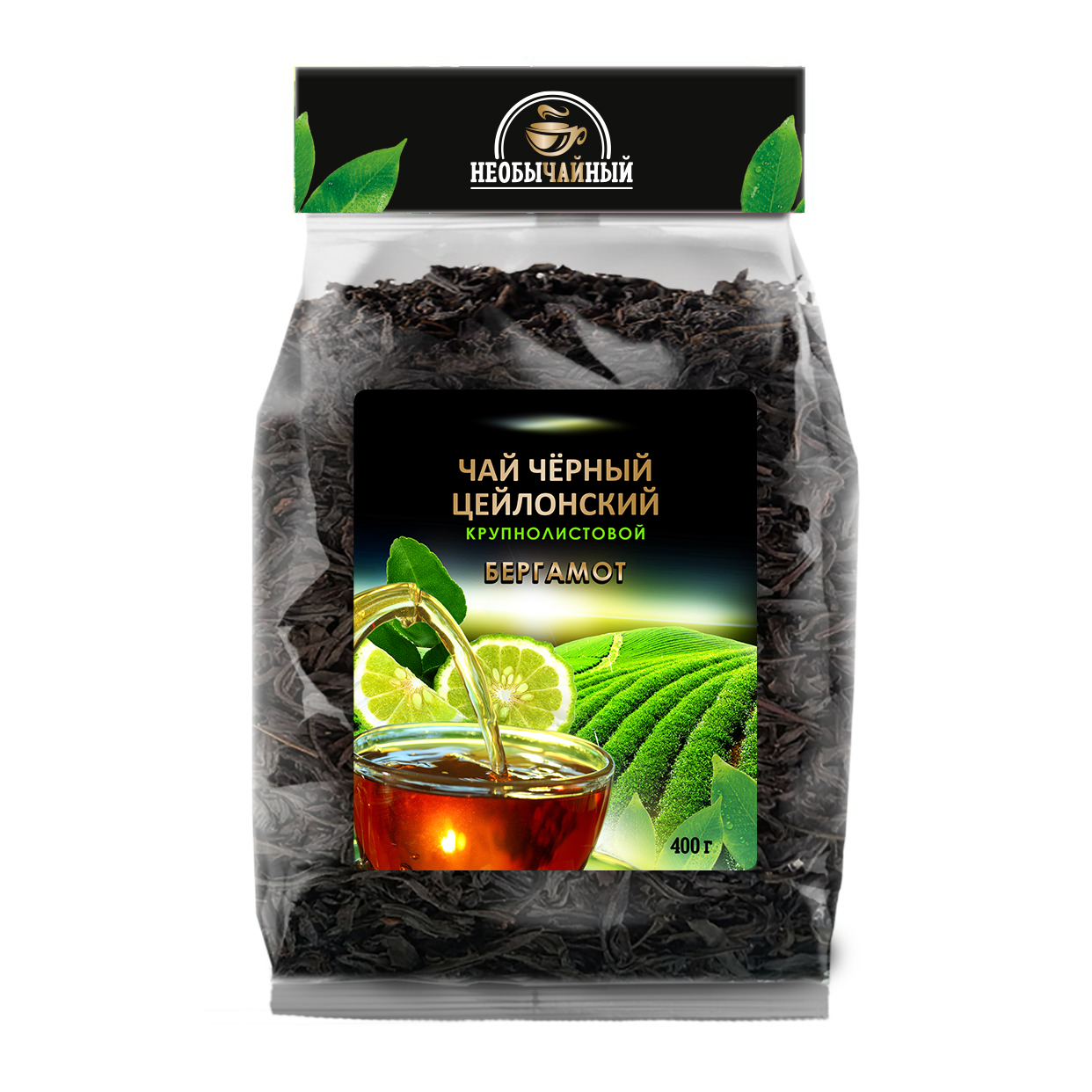 Бергамот | Чай черный "Необычайный" листовой  400 г.  