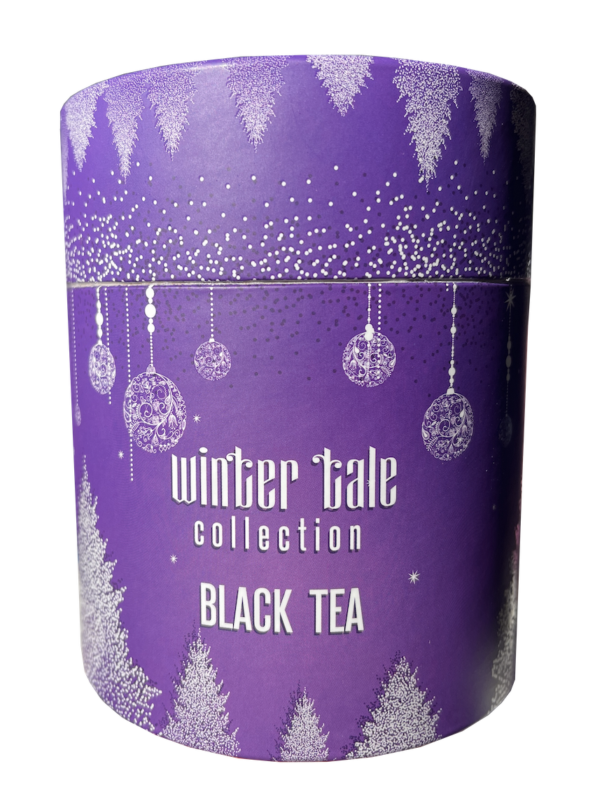 Purple | Чай черный коллекция "Зимняя Сказка" в тубусе, листовой